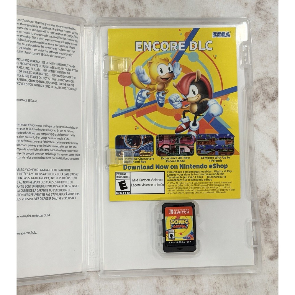 Sonic Mania (Nintendo‎ Switch, 2017) - Picture 4 of 5